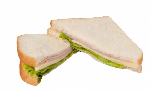 Ham and Cheddar Sandwich